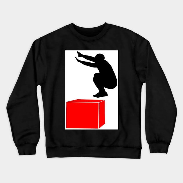 Motivated 4 Nothin' Red Blank Crewneck Sweatshirt by 23jrgood